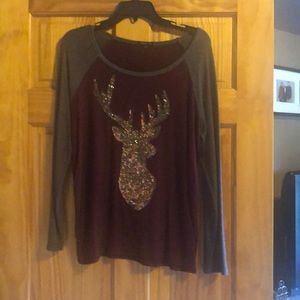 Long sleeve blouse